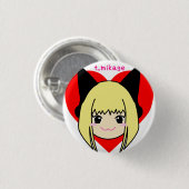 t_mikage tin badgeS[heart]/ミカゲ缶バッチ[heart] 缶バッジ (正面&裏面)