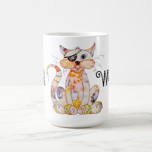 T.N.R. Works Tipped Ear Cat Mug コーヒーマグカップ (中央)