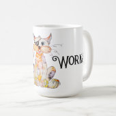 T.N.R. Works Tipped Ear Cat Mug コーヒーマグカップ (正面右)