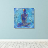 T.Orrによる瞑想 キャンバスプリント (インサイチュ (ウッドフロア))