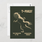 T-PUGS! ポストカード (正面/裏面)