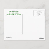 T&Rロー気にン,サービス,雪が降る,刈り取り, T... ポストカード (裏面)