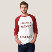 T.R.KマネーマグネットラグランTシャツ Tシャツ (正面フル)