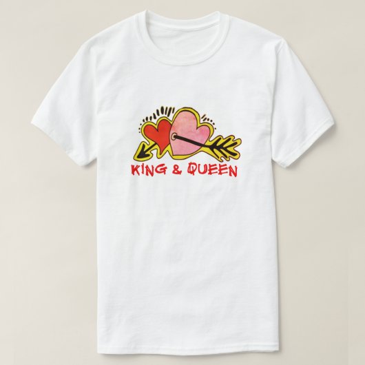 T.R.K キング&クイーン ヴィンテージTシャツ Tシャツ (デザイン正面)