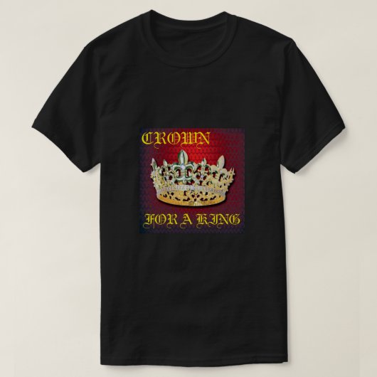 T.R.K ゴールド クラウン フロント Tシャツ (デザイン正面)