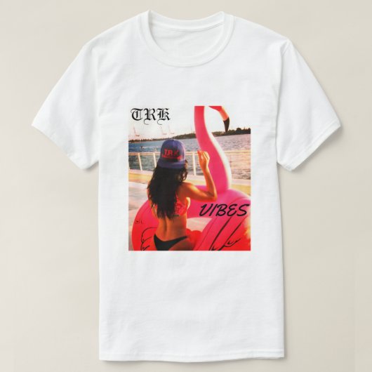 T.R.K ビーチバイブTシャツ Tシャツ (デザイン正面)