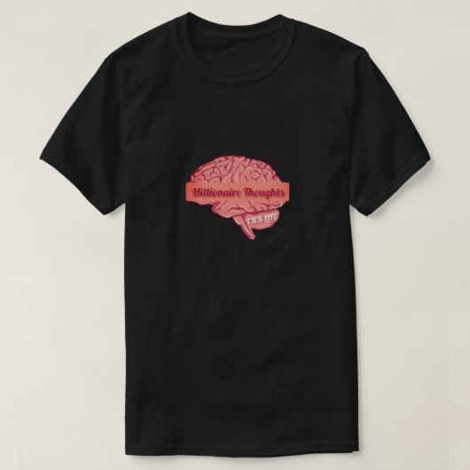 T.R.K ミリオネア アートピース ロゴ Tシャツ (デザイン正面)