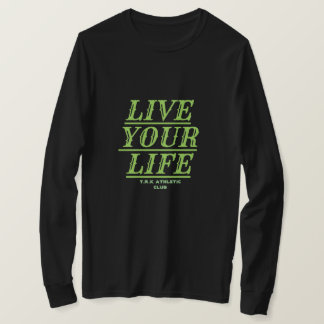 T.R.K ATHLETIC CLUB Tシャツ 人生を生きる