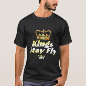 T.R.K HIGH YELLOW KINGS STAY FLY Tシャツ (正面)