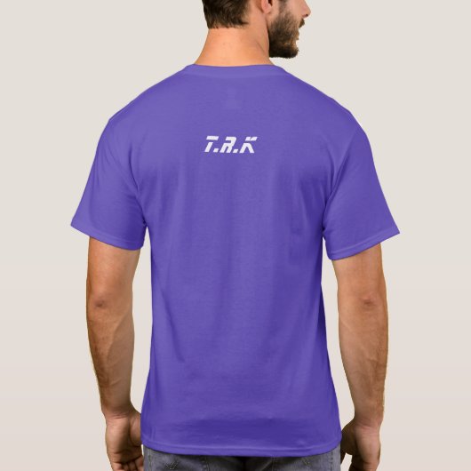 T.R.K HUSTLE IS REAL Tシャツ (裏面)