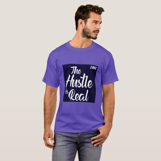 T.R.K HUSTLE IS REAL Tシャツ (正面フル)