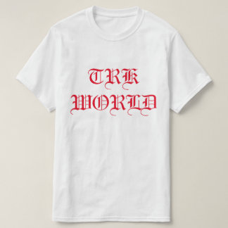T.R.K WORLD テキストデザインTシャツ Tシャツ