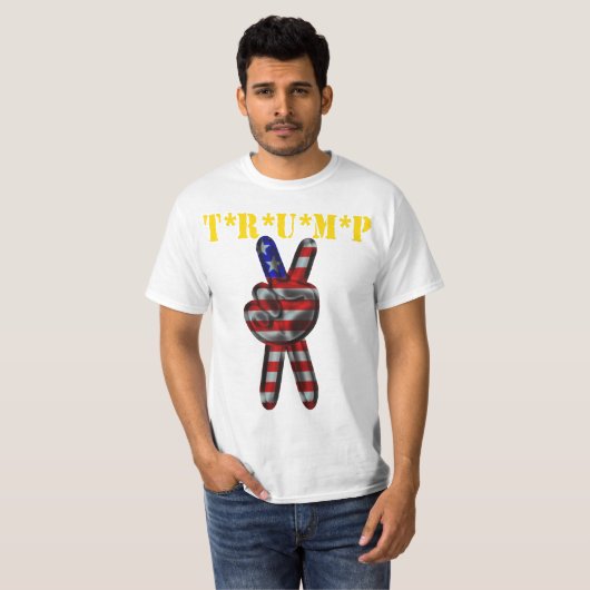T*R*U*M*P Tシャツ (正面フル)