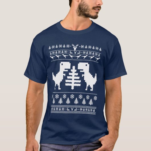 T Re ugly sweater gift Tシャツ (正面)
