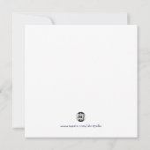 T-REXの誕生日の招待状 招待状 (裏面)