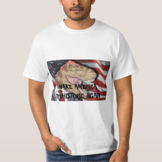 T-REXのTシャツ! アメリカを有史以前に再度して下さい! Tシャツ