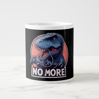 T-Rexゲーマー卒業デザイン ジャンボコーヒーマグカップ
