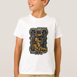 T-Rexメカ Tシャツ