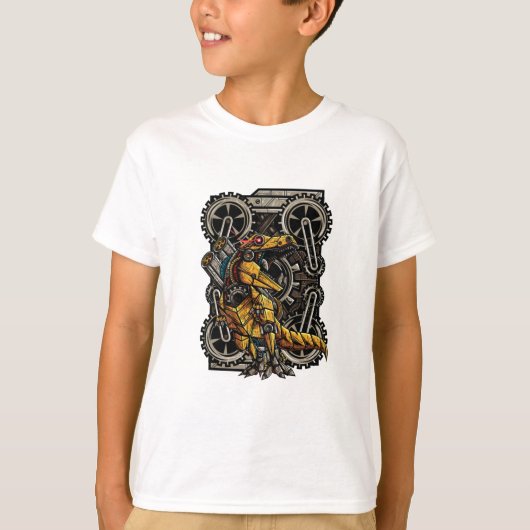 T-Rexメカ Tシャツ (正面)