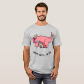 T-Rex イースター奮闘シャツ Tシャツ (正面フル)