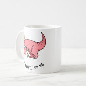 T-Rex イースター奮闘マグ コーヒーマグカップ (正面左)