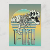 T-REX カートゥーン ロゴ インビテーションポストカード (正面)
