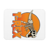 T-REX カートゥーン ロゴ マグネット (横)