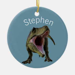 T-Rex タイラノサウルス 恐竜 オーダーメイド セラミックオーナメント