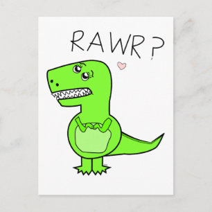 T-Rex ポストカード