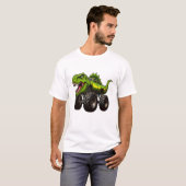 T-Rex モンスタートラック Tシャツ (正面フル)