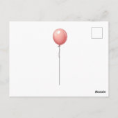 T-Rex 恐竜 12歳の誕生日パーティー招待状 ポストカード (裏面)