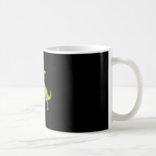 T-rex Boxing  コーヒーマグカップ (右)
