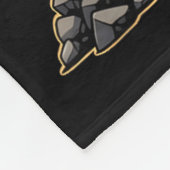 T-rex Dinosaur Funny Six Seven Meme Cool Tyrannosa フリースブランケット (角)