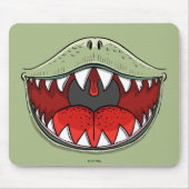 T-rex Dinosaur Mouth Kids Cartoon マウスパッド (正面)