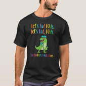 T Rex Dinosaur Punctuation Grammar Teacher Languag Tシャツ (正面)