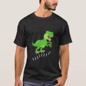 T REX Dinosaurs Kids Fun Tシャツ (正面)