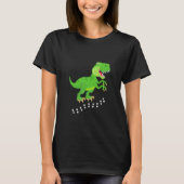 T REX Dinosaurs Kids Fun Tシャツ (正面)