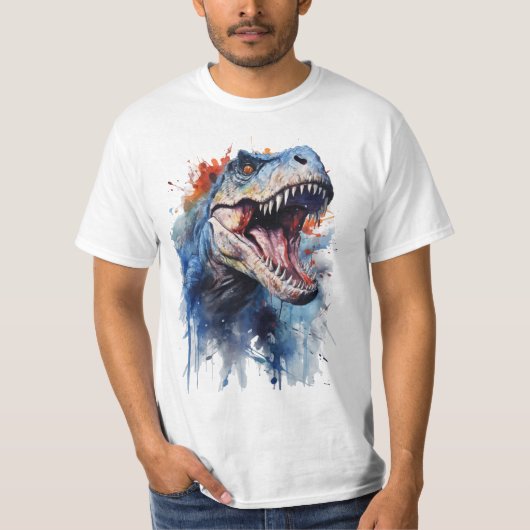 T-Rex en Fiesta de Colores Tシャツ (正面)