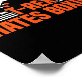 T-rex Hates Boxing - Boxing Sparring Kick Boxing D ポスター (角)