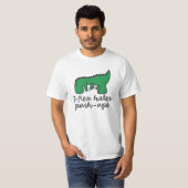 T-Rex hates push-ups Tシャツ (正面フル)