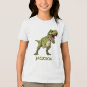 T-Rex Personalized トライブレンドＴシャツ (正面)