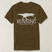 T-Rex Running Some Motivation Required  1555 Tシャツ (デザイン正面)