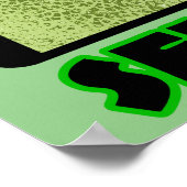 T-Rex Selfie Short Arms Funny Dinosaur Poster Sign ポスター (角)