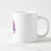 T-Rex Stay Wild ジャンボコーヒーマグカップ (右)