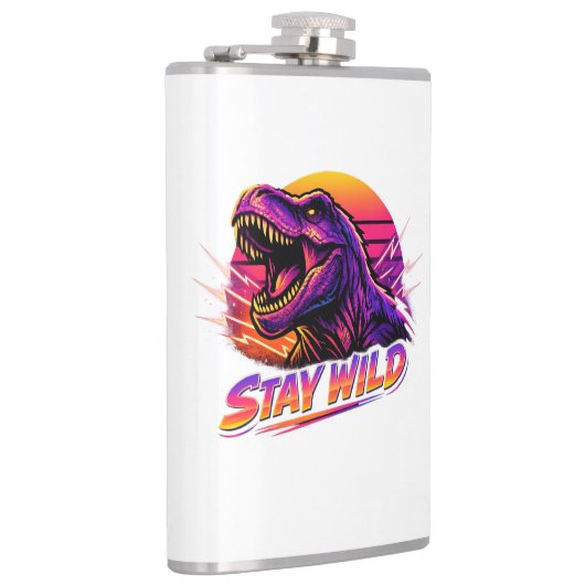 T-Rex Stay Wild フラスク (右)