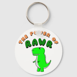 T-Rex The Power Of RAWR キーホルダー