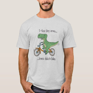 T-Rex tiny arms loves dutch bikes Tシャツ