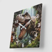 T-Rex Wall Clock スクエア壁時計 (傾斜)
