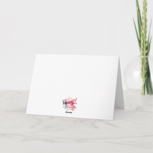 T-Rexcellent誕生日 カード (裏面)