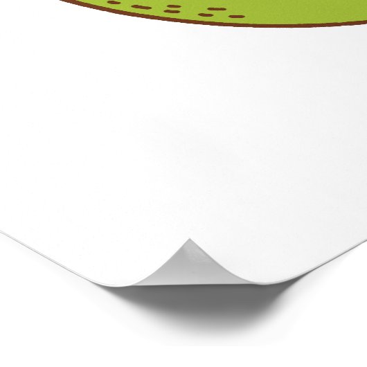 T-Rexcellent誕生日 ポスター (角)